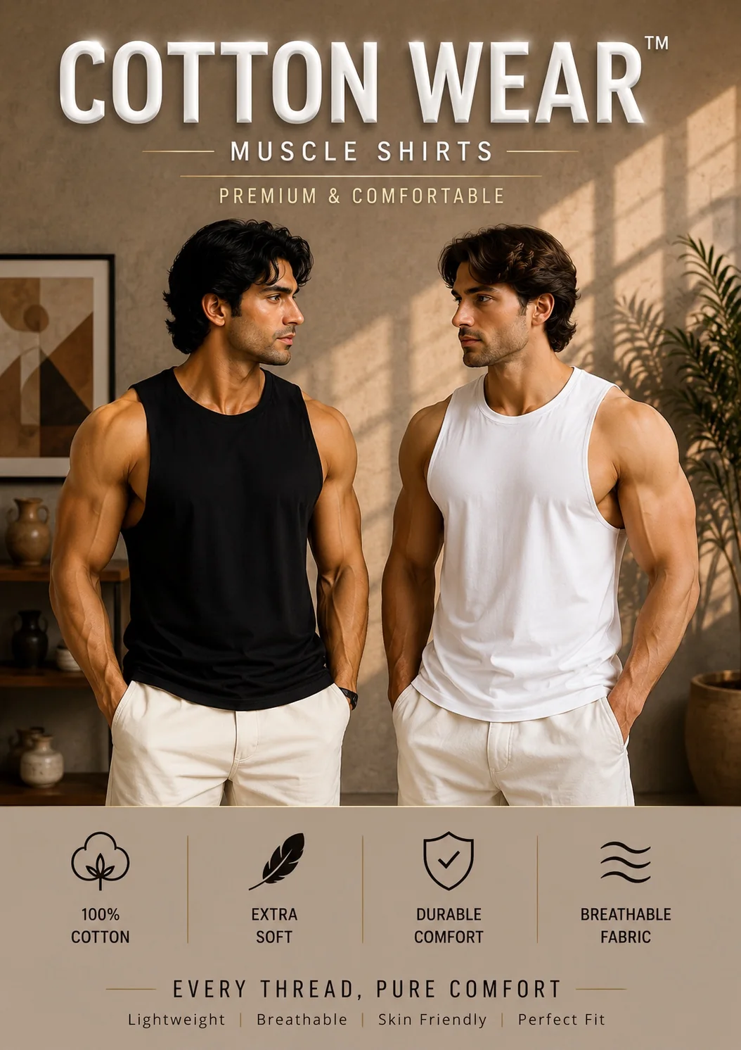 Muscle shirts